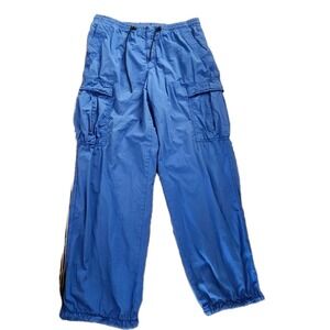 Zara Blue Cargo Pants for Men